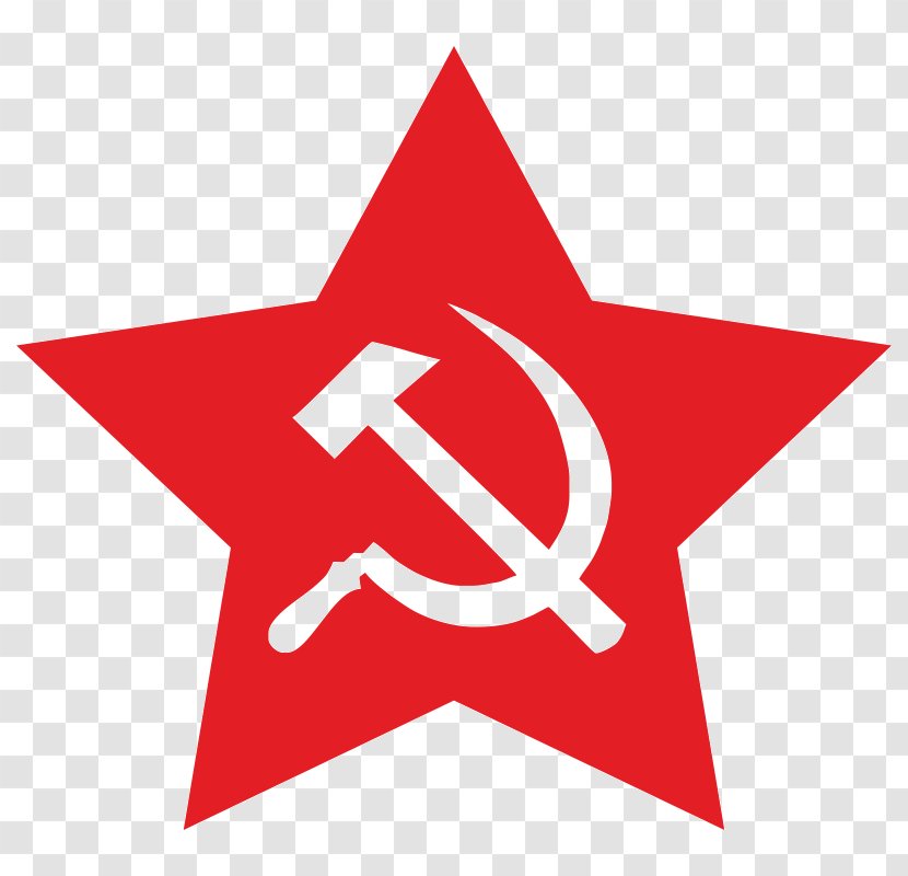 Hammer And Sickle Communism Red Star Communist Symbolism Transparent PNG