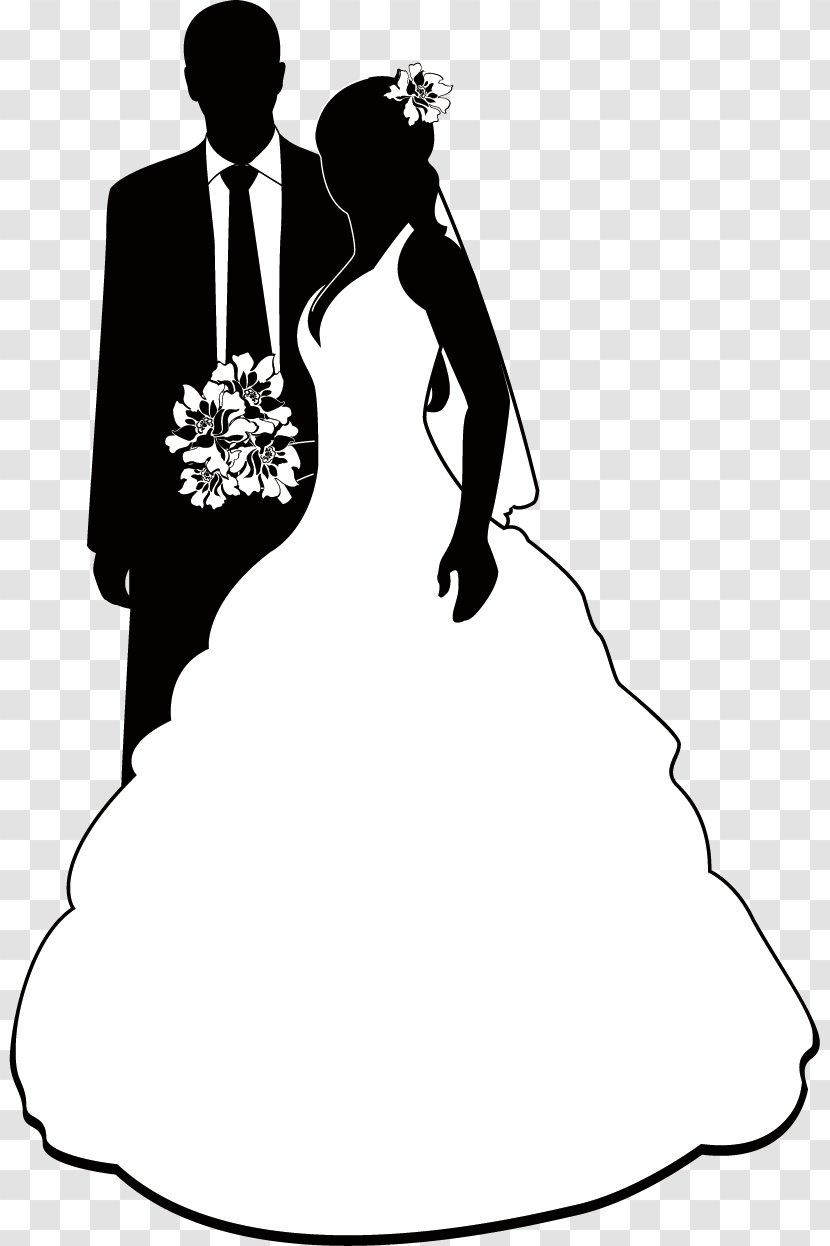 Bridegroom Wedding Invitation Marriage - Art - Bride Transparent PNG