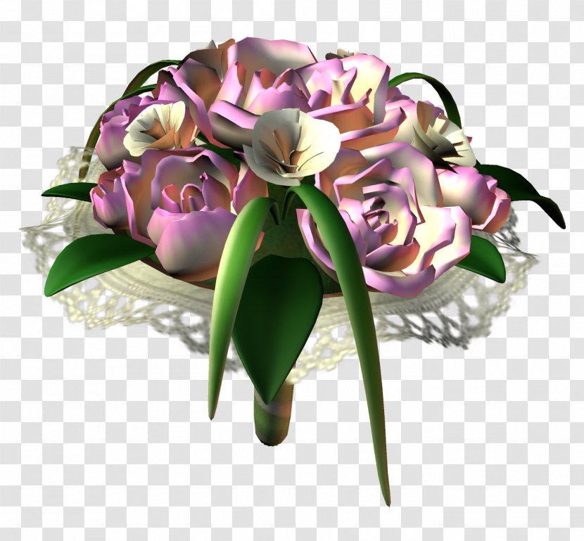 Cut Flowers Floral Design Flower Bouquet Floristry - Lilac - Handpainted Transparent PNG