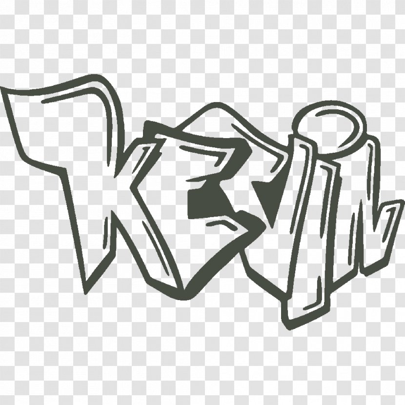 Graffiti Image Drawing Name Art - Hip Hop - Style Border Transparent PNG