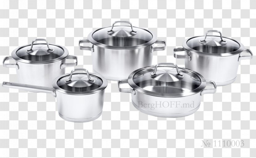 Manhattan The Berghoff Cookware Stainless Steel Non-stick Surface - Cooking Transparent PNG