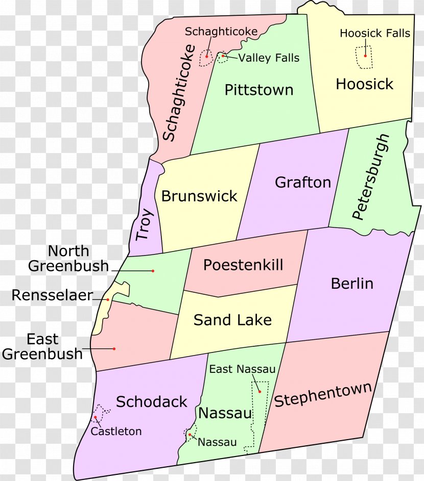 Rensselaer County Legislature Libre Map Project Wikipedia - Area Transparent PNG