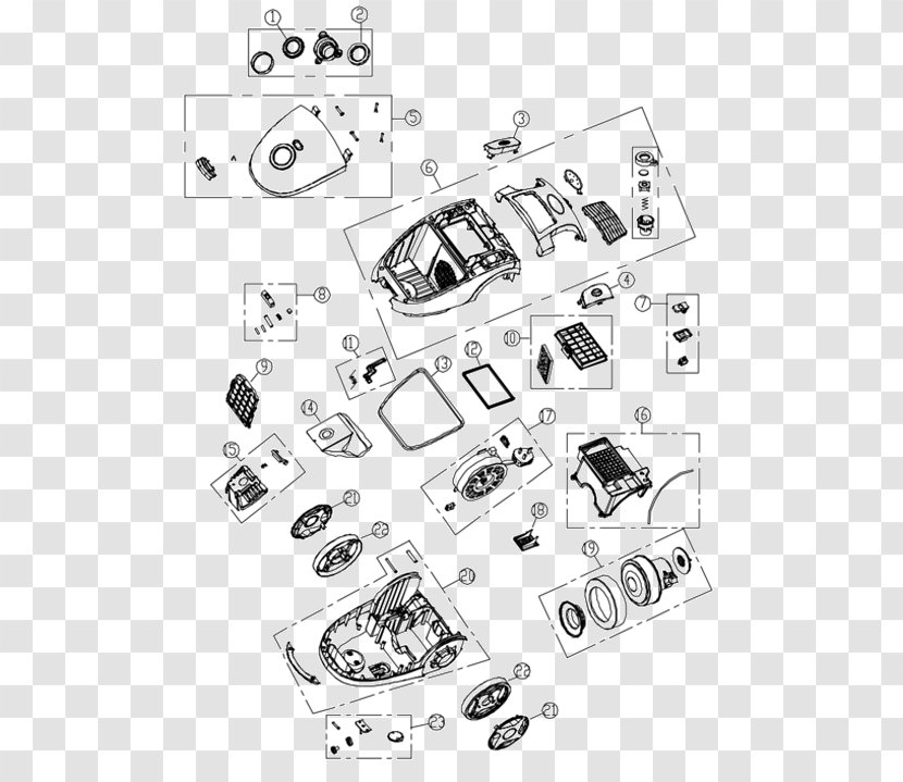 Central Vacuum Cleaner Wiring Diagram Eureka ReadyForce Total Transparent PNG