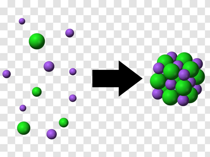 Ion Sodium Chloride Intermolecular Force Chemistry - Sphere - Lattice Gas Automaton Transparent PNG