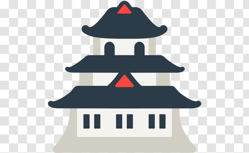 Emojipedia Japanese Castle Sticker - Sms - Emoji Transparent PNG