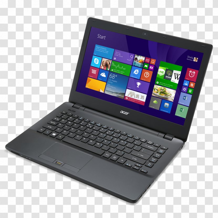 Laptop Acer Aspire Extensa Computer - Thin Out Transparent PNG