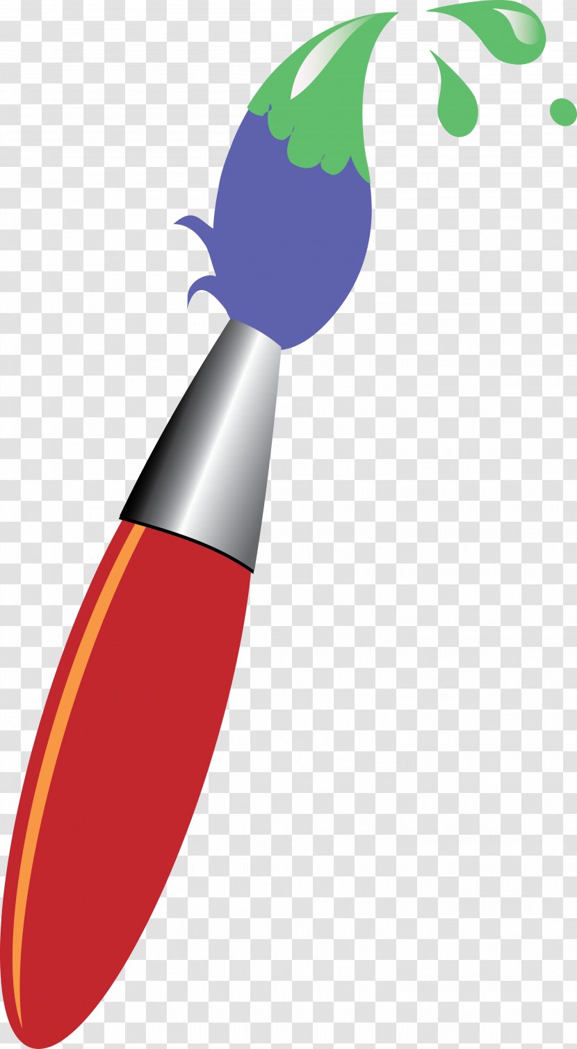 Paintbrush Watercolor Painting Clip Art - Brush - Boder Transparent PNG