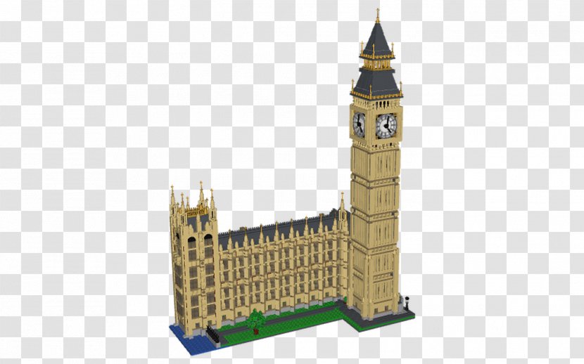 Big Ben Landmark Tower Lego Creator Architecture Transparent PNG