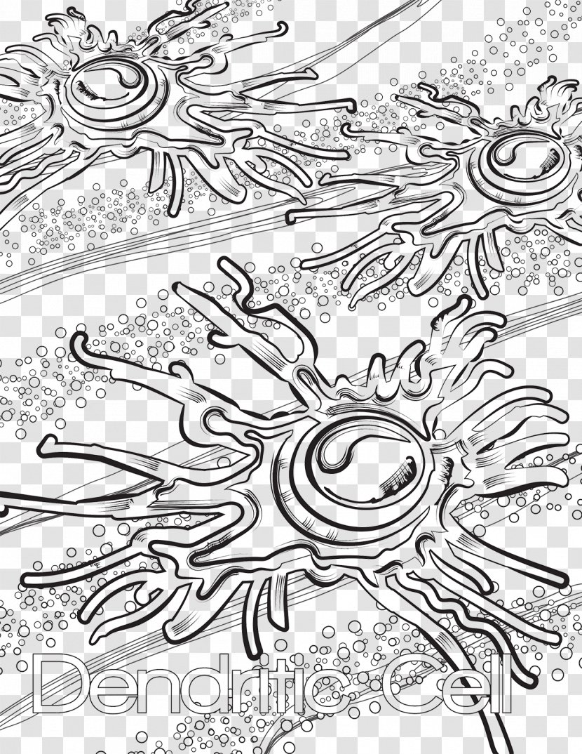 Plant Cell Microbiology Coloring Book - Organism - Sketch Transparent PNG
