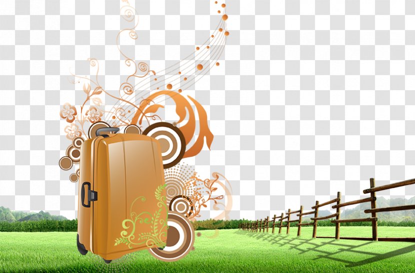 Tree Photography Illustration - Grass - Suitcase Transparent PNG