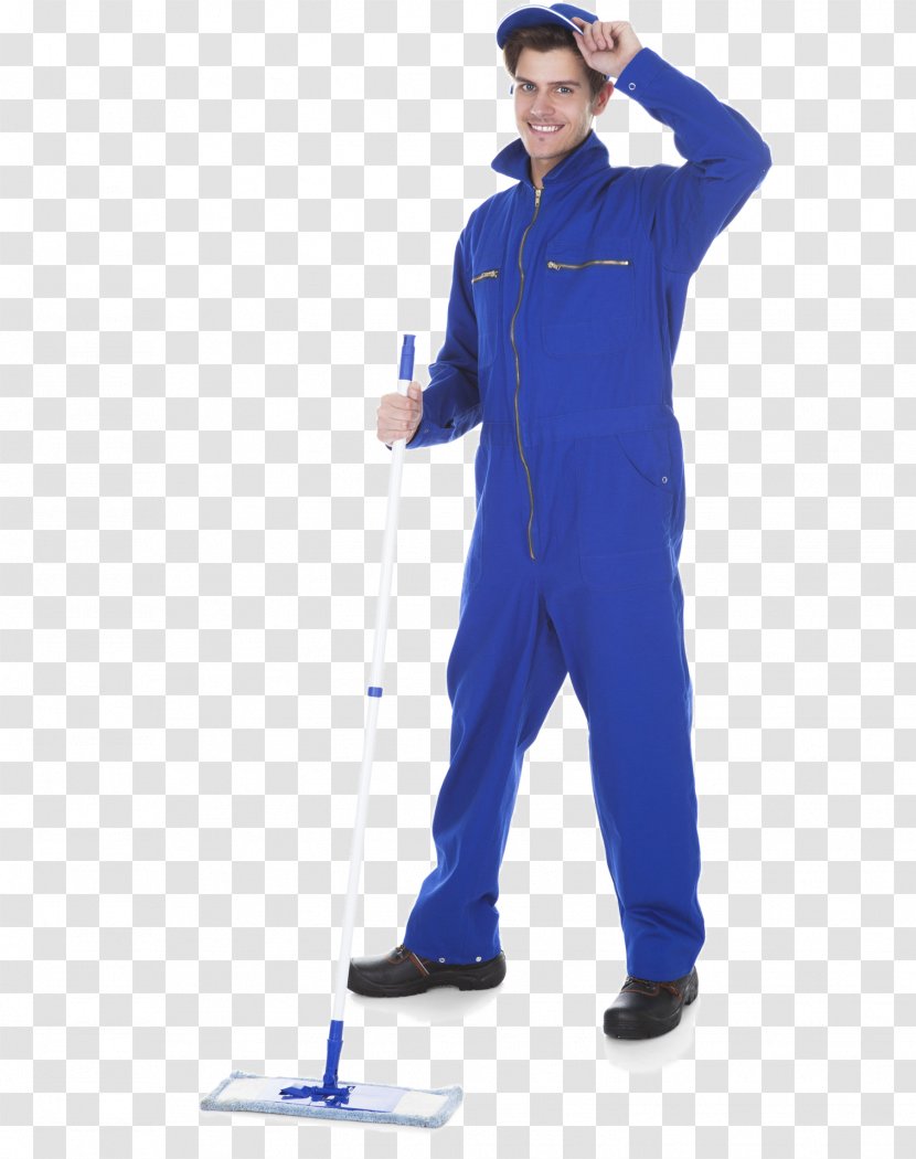 Cleaner Floor Cleaning Janitor Pressure Washers - Cobalt Blue - Us Man Transparent PNG