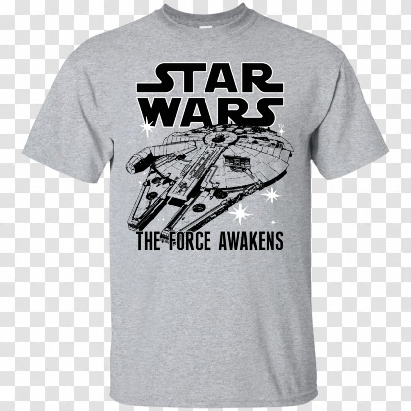 T-shirt Anakin Skywalker Star Wars Hoodie - T Shirt - Millennium Falcon Transparent PNG
