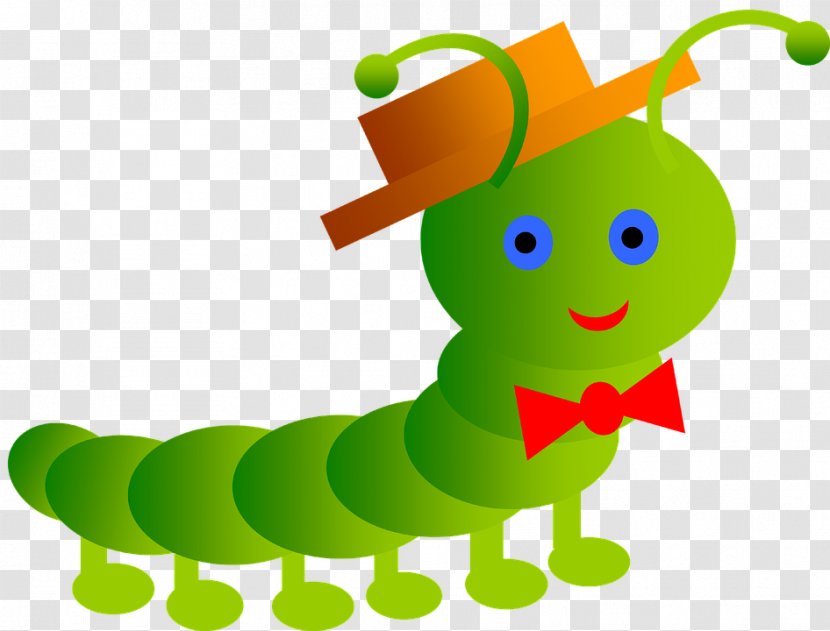 Worm Caterpillar - Cartoon Transparent PNG