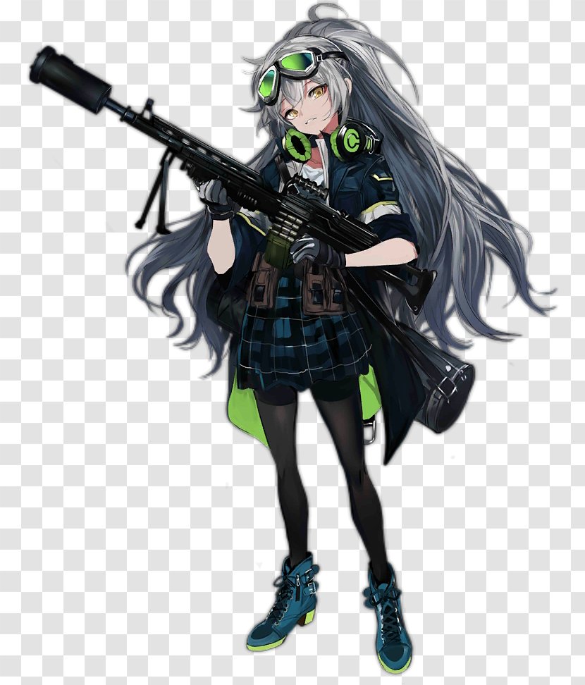 Girls' Frontline AEK-999 6P62 Machine Gun - Frame Transparent PNG