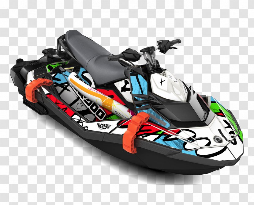 Sea-Doo Personal Water Craft Graphic Kit Decal Jet Ski - Protective Equipment - Skidoo Transparent PNG