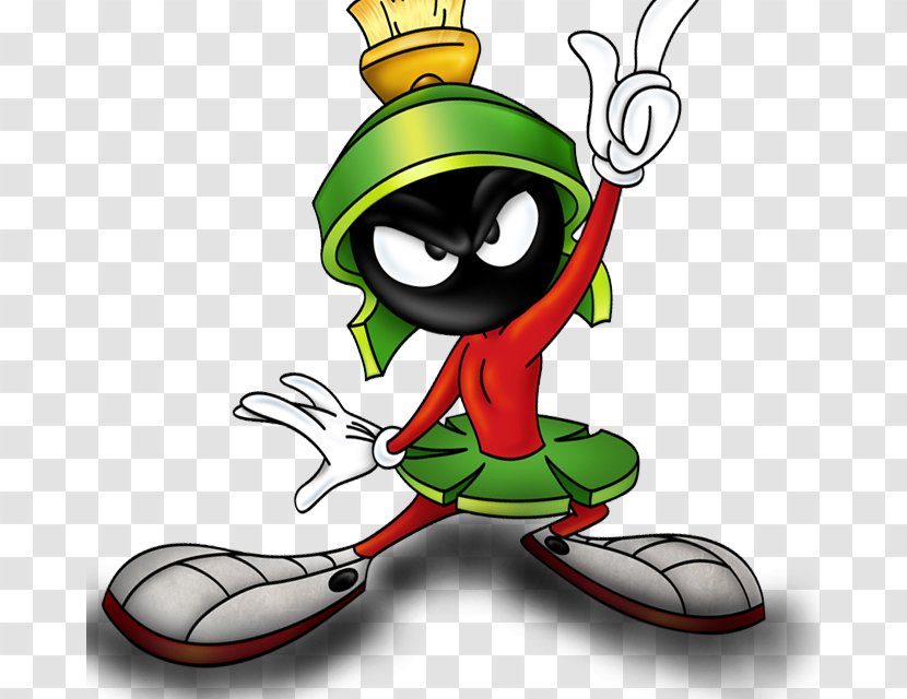 Marvin The Martian In Third Dimension Bugs Bunny Miss Looney Tunes - Art Transparent PNG