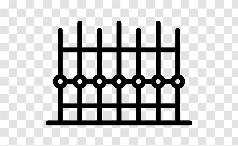 Picket Fence Garden Gate Building - Material - Top Transparent PNG