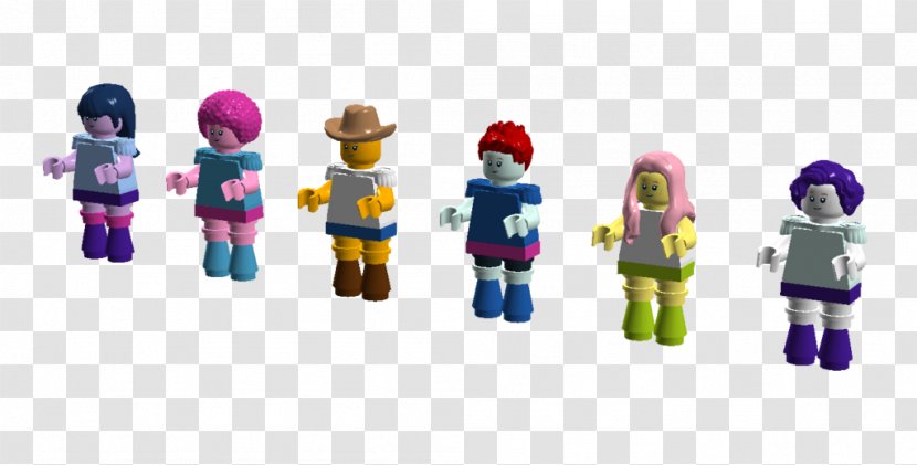 Lego Minifigure Pinkie Pie My Little Pony Toy - Enderman - Romantic Purple Transparent PNG