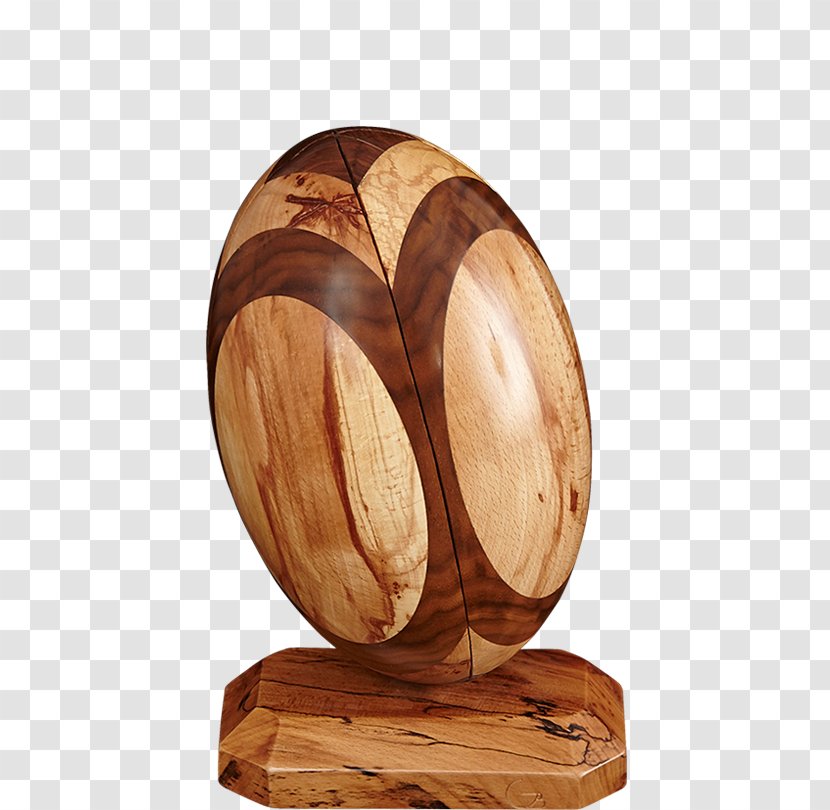 Wood Rugby Ball Spalting - Trophy Transparent PNG