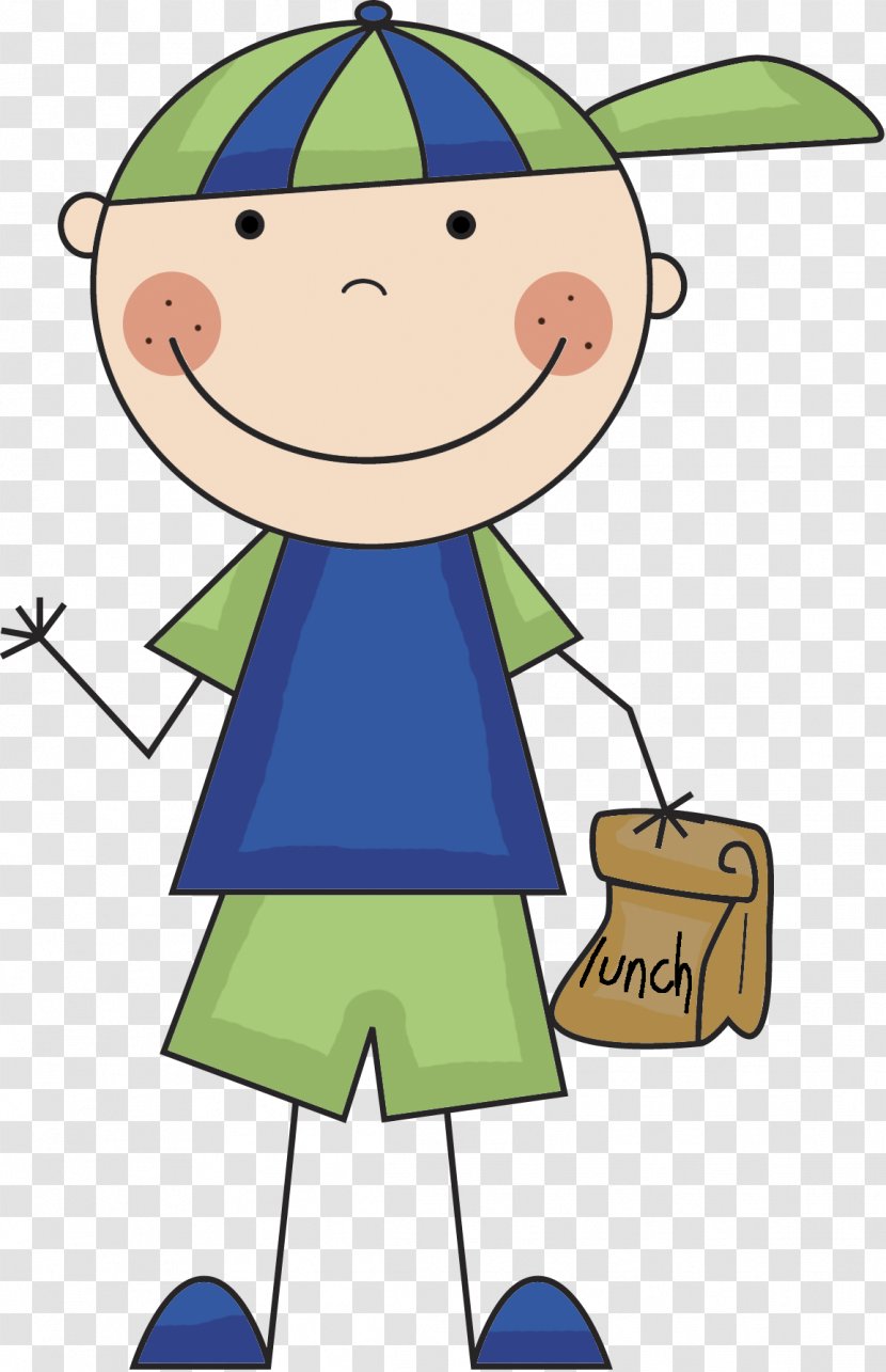 Student Boy Can Stock Photo Clip Art - Watercolor - Lunch Transparent PNG