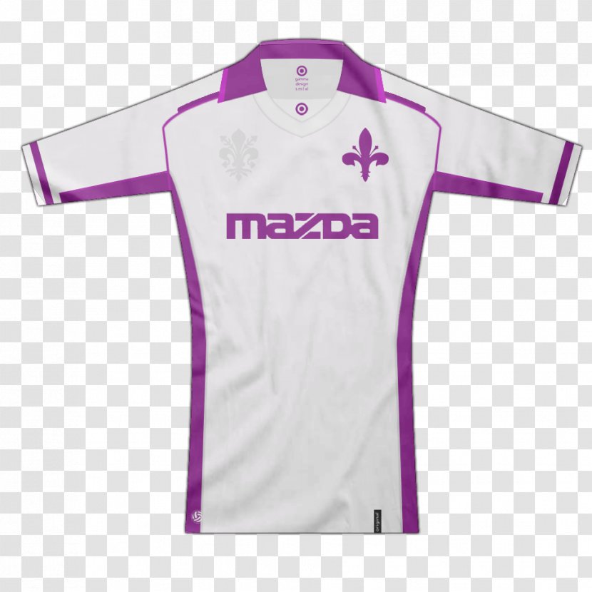 Sports Fan Jersey T-shirt Mazda Polo Shirt Collar - Violet Transparent PNG