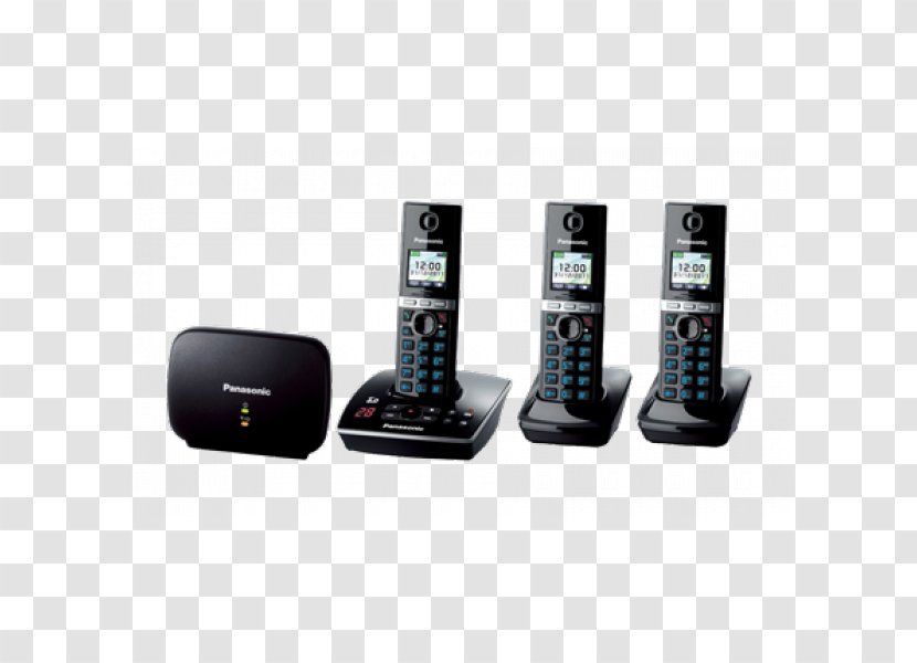 Digital Enhanced Cordless Telecommunications Telephone Answering Machines Handset - Panasonic - Countdown Font Design Transparent PNG