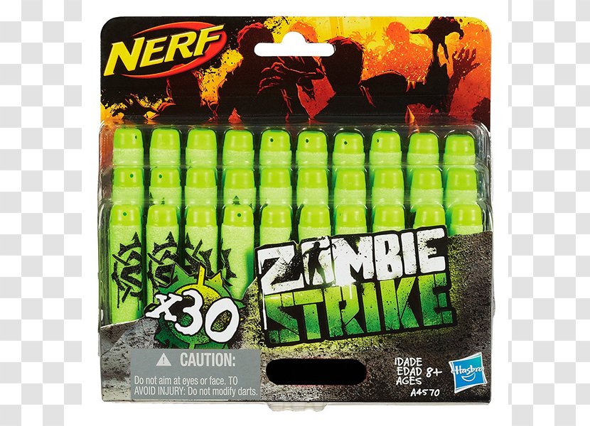 Nerf N-Strike Elite Blaster Darts - Firearm Transparent PNG