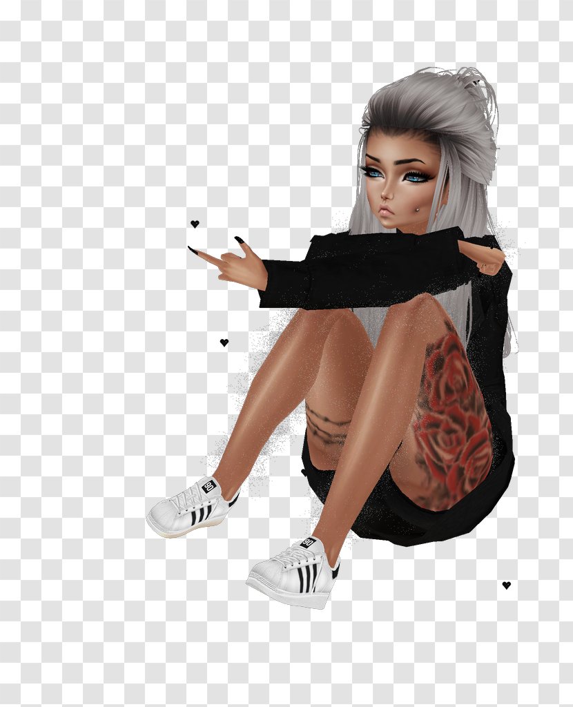 Second Life IMVU Avatar Online Chat Room - Watercolor - Creative Girls Transparent PNG