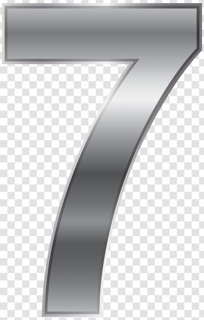 Number Clip Art - Symbol - Silver Transparent PNG