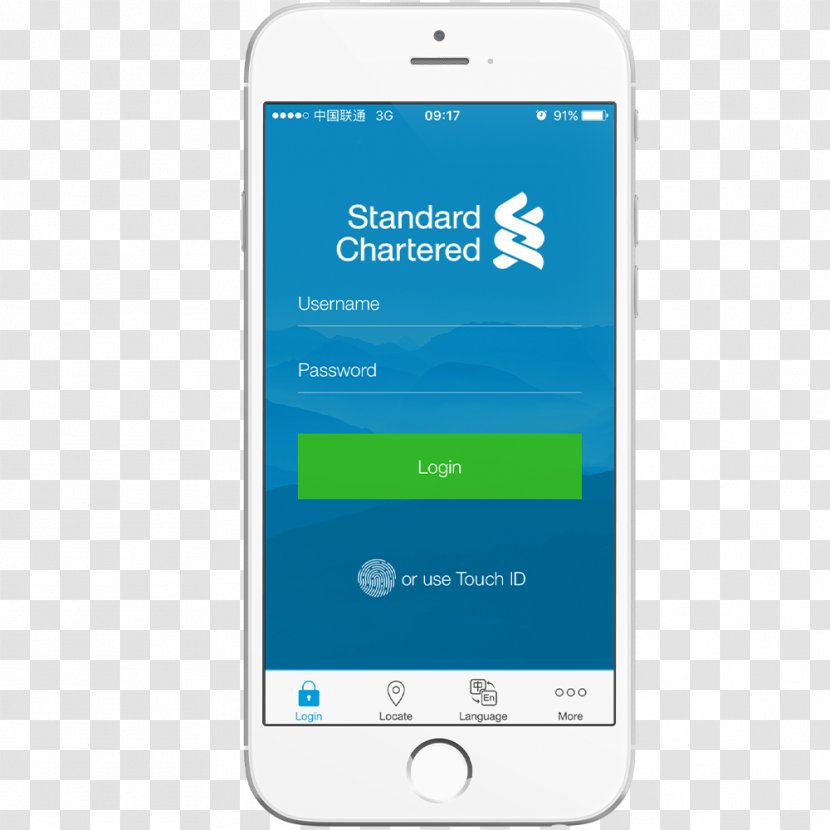 Feature Phone Smartphone Standard Chartered Mobile Banking - Logo Transparent PNG