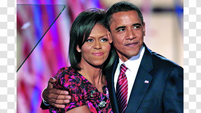 Barack Obama Michelle Democratic National Convention And Party - Suit Transparent PNG