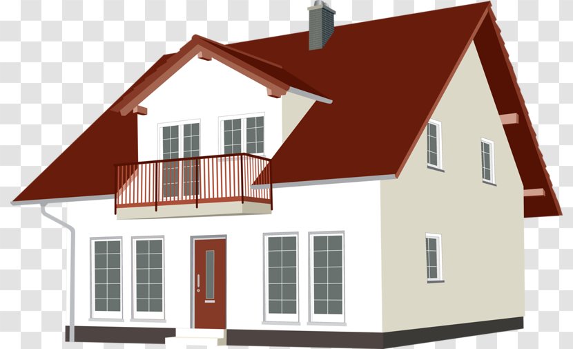 Clip Art Vector Graphics House Image - Cottage - Duplex Transparent PNG