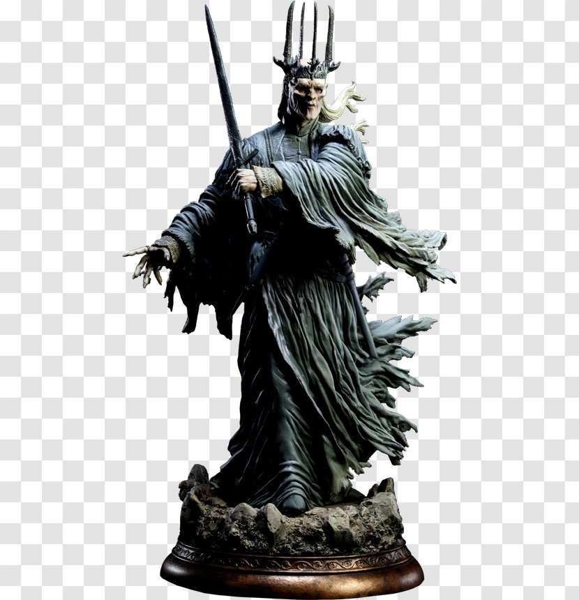 Witch-king Of Angmar Statue The Lord Rings: Battle For Middle-earth II: Rise Isildur Saruman - Rings Transparent PNG
