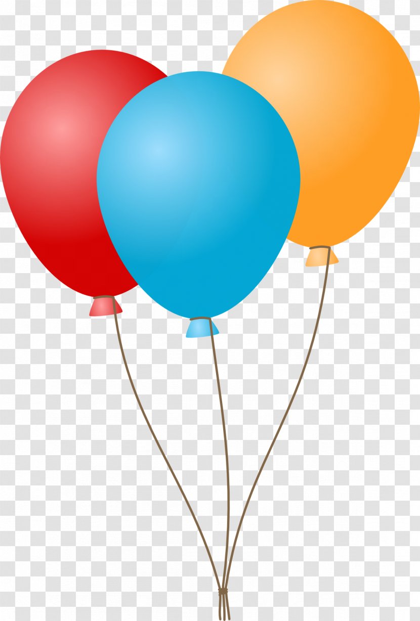 Balloon Birthday Clip Art - Balloons 2 Transparent PNG