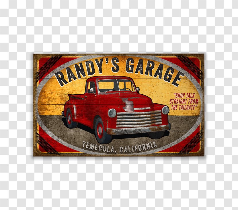 Vintage Car Motor Vehicle Truck Automobile Repair Shop - Frame Transparent PNG