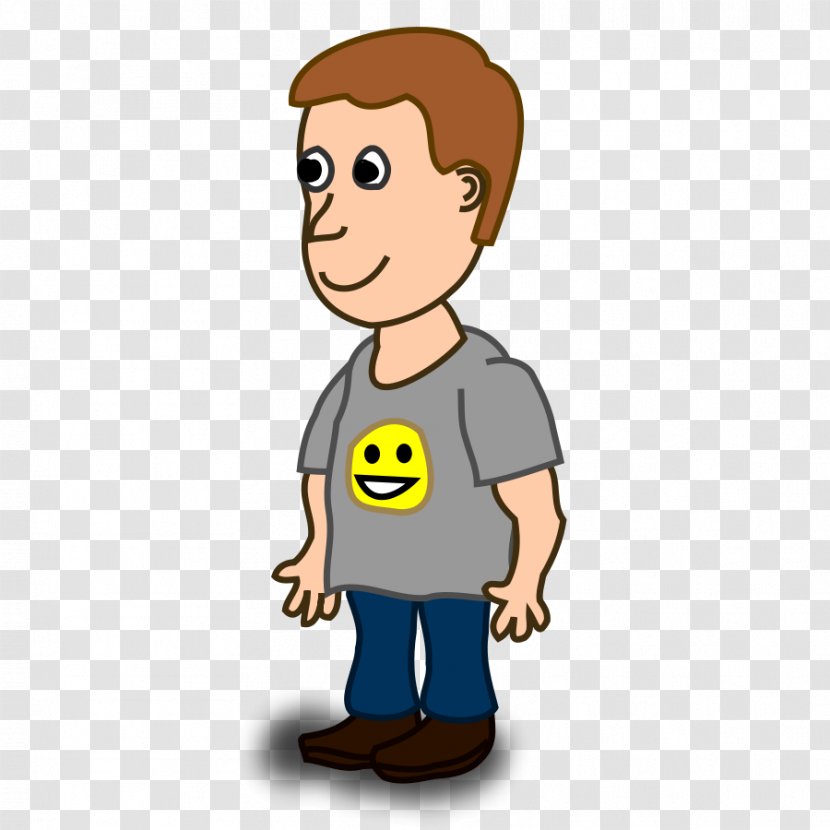 Cartoon Character Comics Clip Art - Play - Males Cliparts Transparent PNG