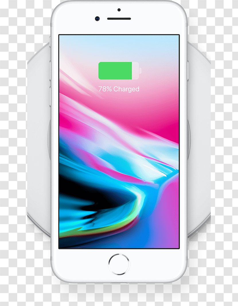IPhone 8 Plus X Battery Charger Inductive Charging - Apple A10 - Mobile Transparent PNG