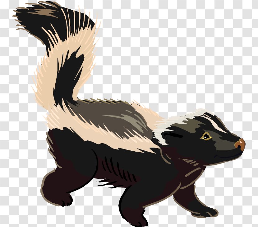 Skunk Royalty-free Clip Art - Tail Transparent PNG