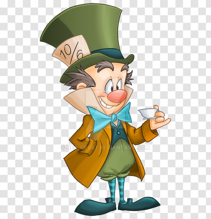 Mad Hatter King Candy Jabberwocky Character Fan Art - Human Behavior Transparent PNG