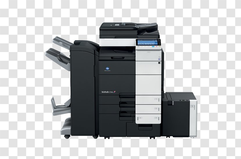 Konica Minolta Multi-function Printer Printing Photocopier Transparent PNG