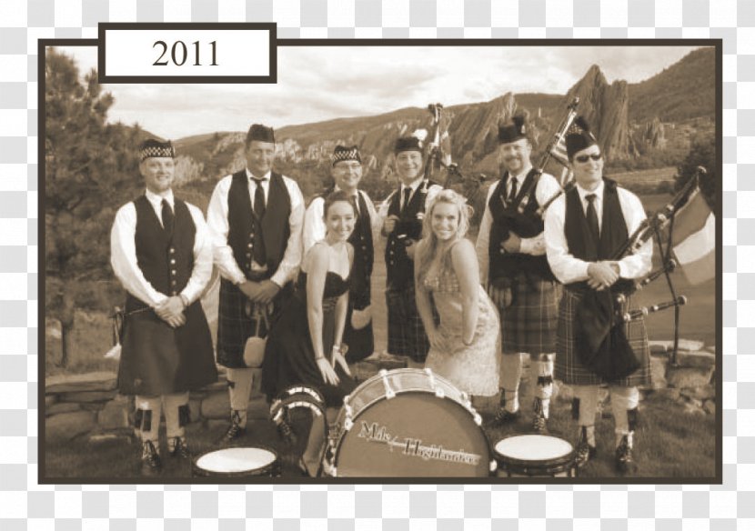 Musical Ensemble Pipe Band Theatre - Frame - Drummers Transparent PNG