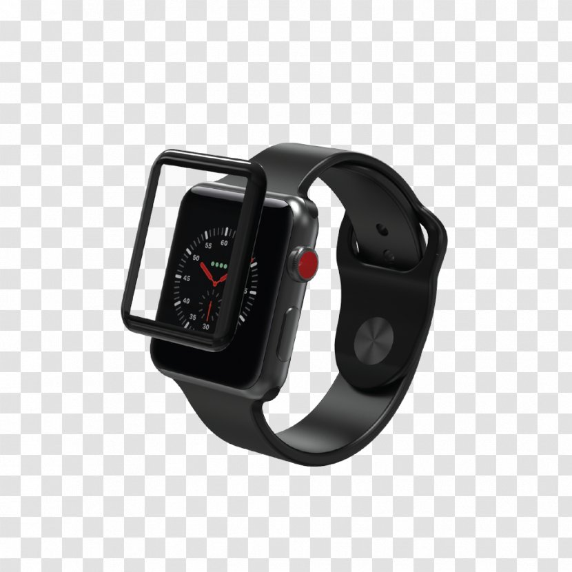 Apple Watch Series 3 Zagg Screen Protectors Smartwatch - Iphone Transparent PNG