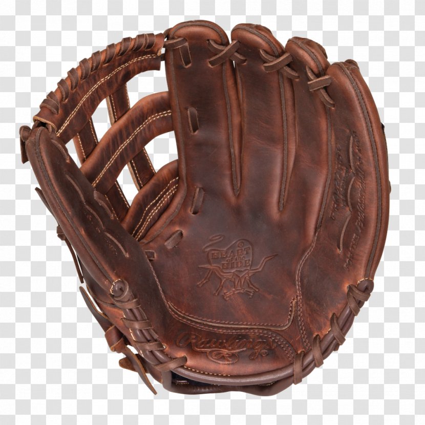 Baseball Glove Leather Brown Transparent PNG