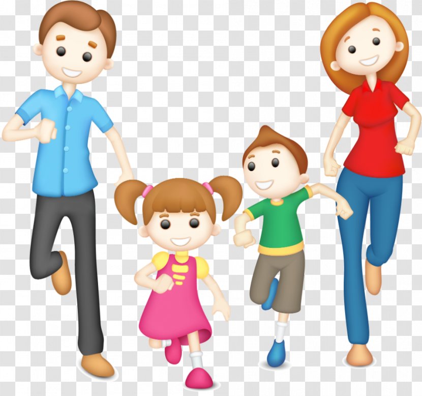 Clip Art Family Child Image - Silhouette Transparent PNG