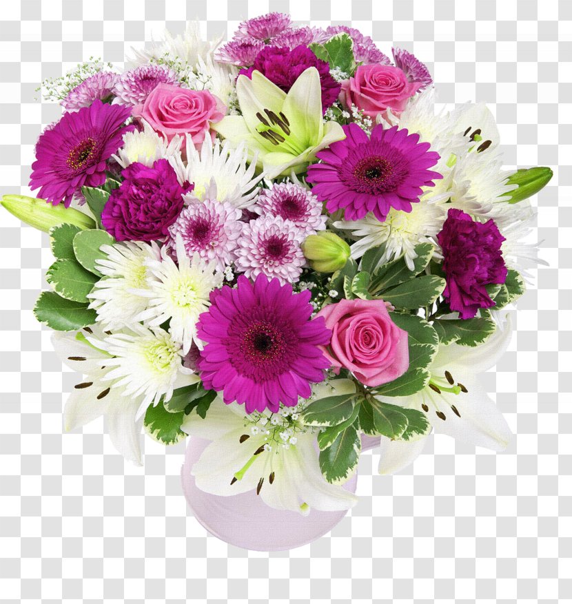 Flower Bouquet Garden Roses Jubileum Lilium - Love - Flowers Transparent PNG