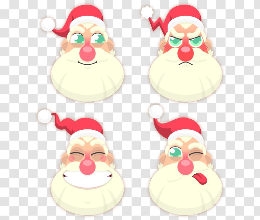 Santa Clauss Reindeer - Fictional Character - Flat Lovely Claus Transparent PNG