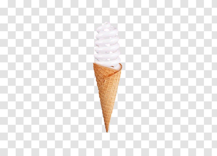 Ice Cream Cone - Dairy Product - Bulb Cones Transparent PNG