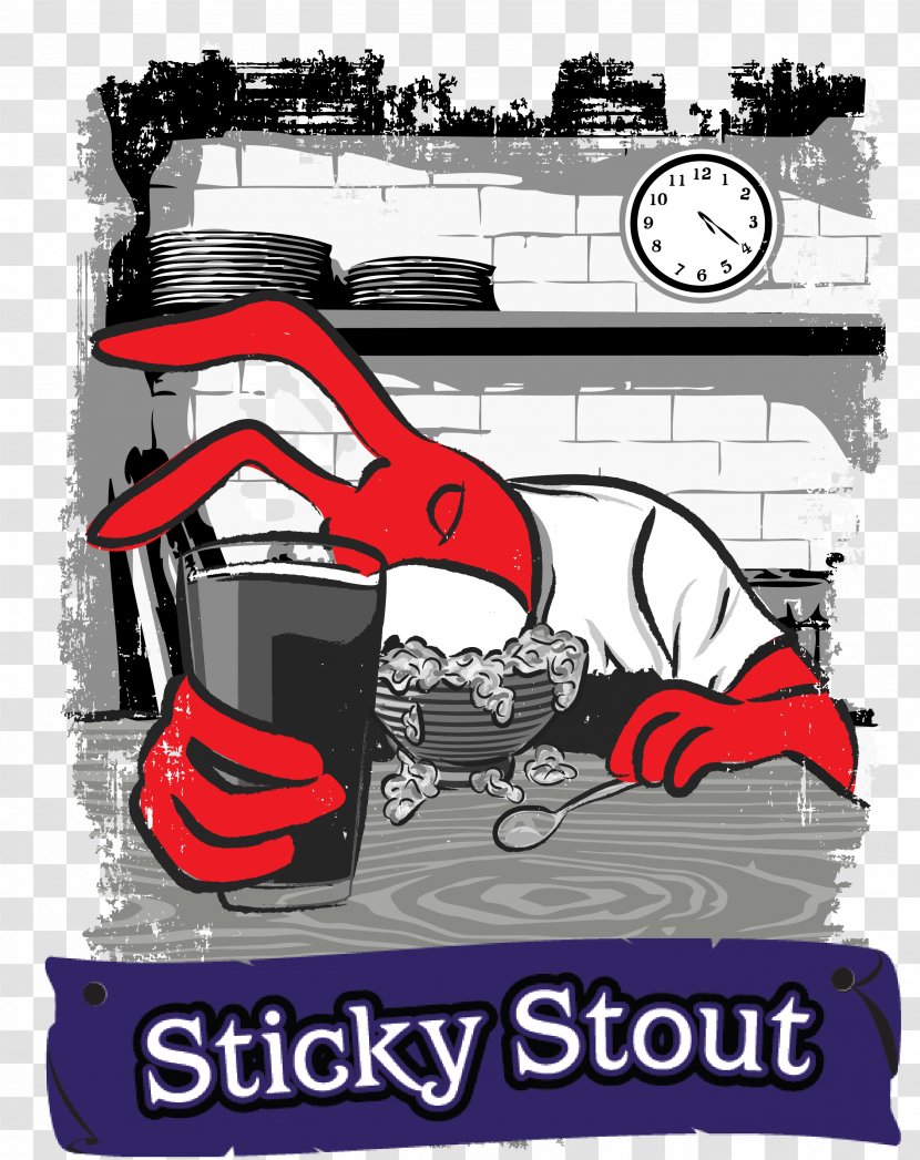 Stout Red Hare Brewing Company Beer Grains & Malts Brewery - Cartoon Transparent PNG