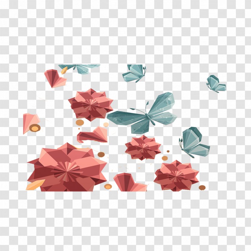 Butterfly Petal Transparent PNG