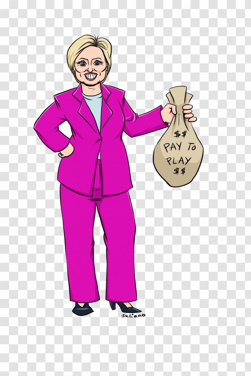 Hillary Clinton Pay To Play Watergate Scandal Democratic Party Bribery - Standing Transparent PNG